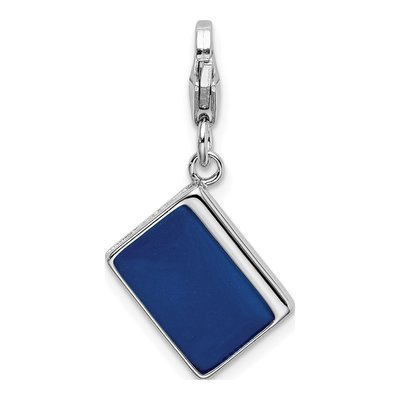 Sterling Silver Passport Charm – view 4