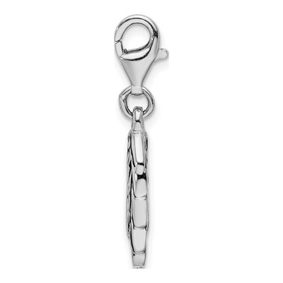 Sterling Silver 3-D Wing Charm – view 3