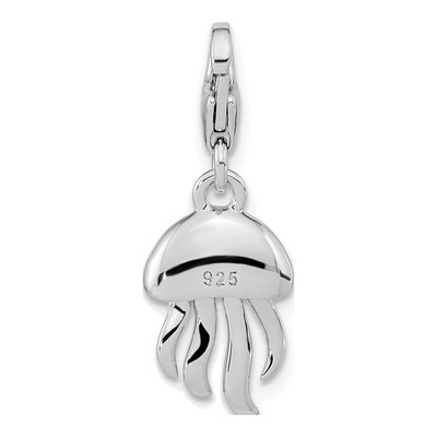 Sterling Silver Jellyfish Charm – view 5