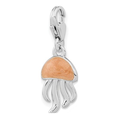 Sterling Silver Jellyfish Charm – view 6