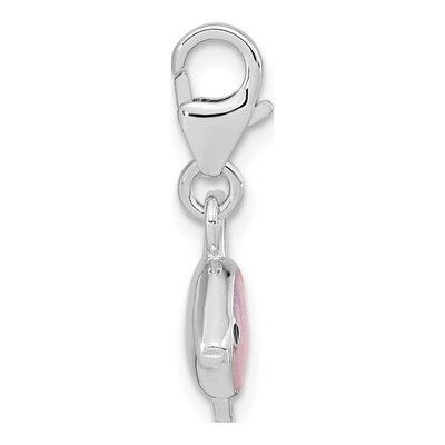 Sterling Silver Angel Fish Charm – view 3