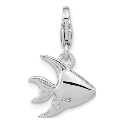 Sterling Silver Angel Fish Charm – view 5