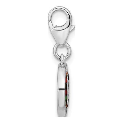 Sterling Silver Las Vegas Roulette Charm – view 3