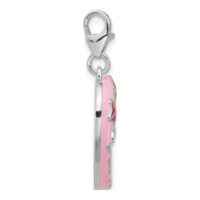 Sterling Silver Daughter Photo Frame Charm – view 3