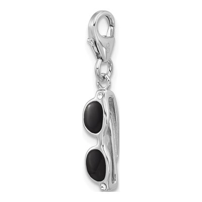 Sterling Silver 3D Sunglasses Charm – view 5