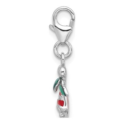 Sterling Silver Christmas Bells Charm – view 3