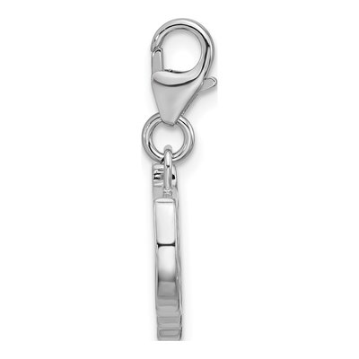 Sterling Silver American Flag Charm – view 3