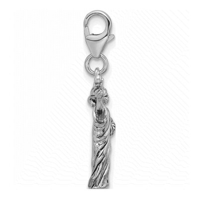 Sterling Silver Statue of Liberty Charm – view 3
