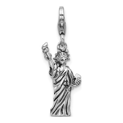 Sterling Silver Statue of Liberty Charm