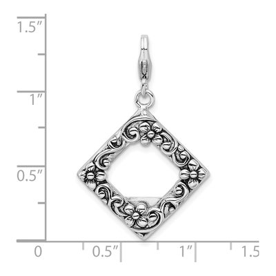 Sterling Silver Photo Charm – view 5