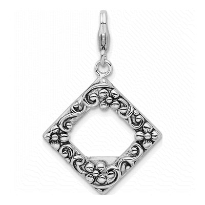 Sterling Silver Photo Charm