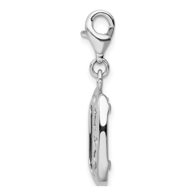 Sterling Silver My Baby Frame Charm – view 3