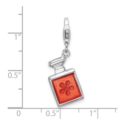 Sterling Silver Perfume Bottle Charm – view 5