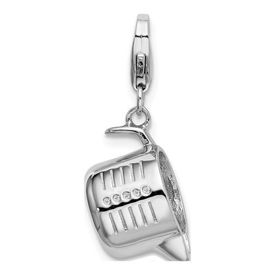 Sterling Silver Measuring Cup Charm – view 4