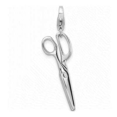 Sterling Silver Scissors Charm