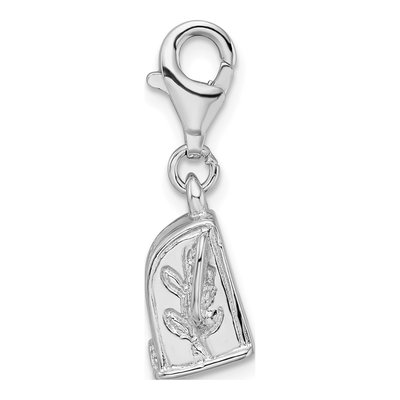 Sterling Silver 3-D Slot Machine Charm – view 3