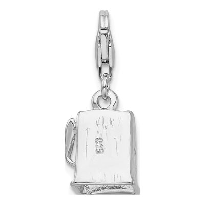 Sterling Silver 3-D Slot Machine Charm – view 4