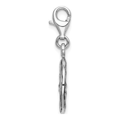 Sterling Silver Lemon Slice Charm – view 3