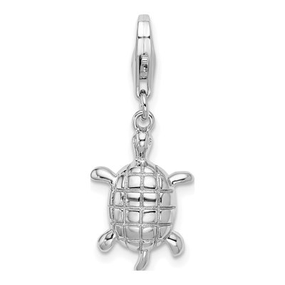Sterling Silver Turtle Charm