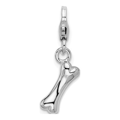 Sterling Silver Dog Bone Charm