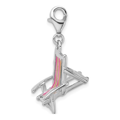 Sterling Silver Beach Chair Charm – view 4