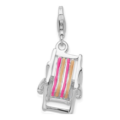 Sterling Silver Beach Chair Charm