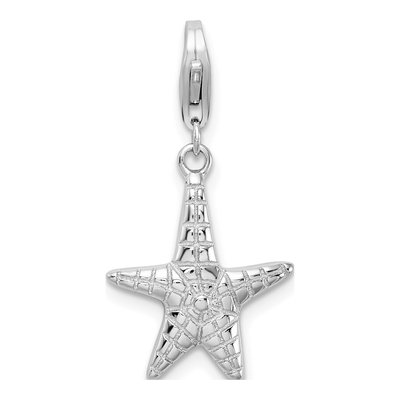 Sterling Silver Starfish Charm