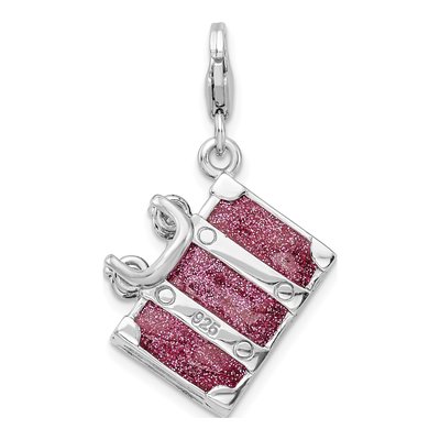 Sterling Silver Luggage Charm – view 4