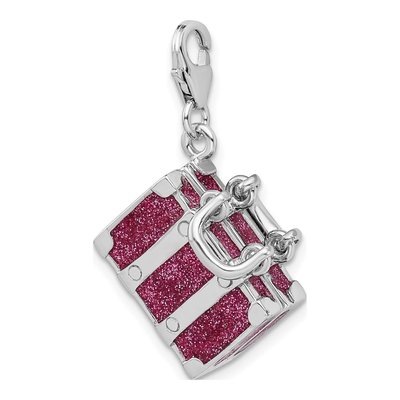 Sterling Silver Luggage Charm – view 5