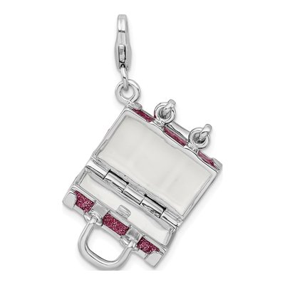 Sterling Silver Luggage Charm – view 6