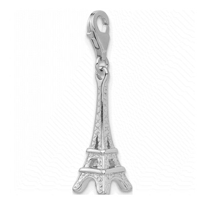 Sterling Silver Eiffel Tower Charm – view 5