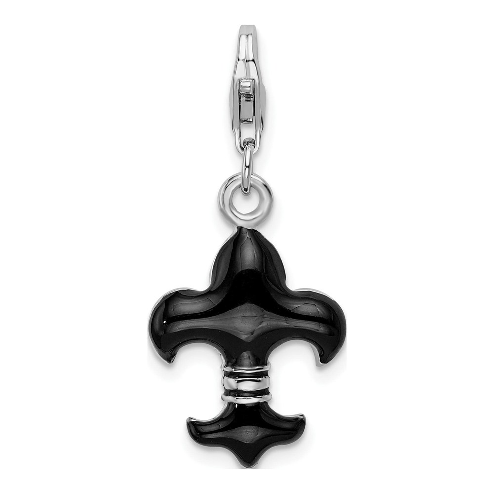 Sterling Silver Fleur de Lis Charm