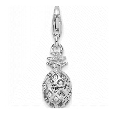 Sterling Silver Pineapple Charm – view 4
