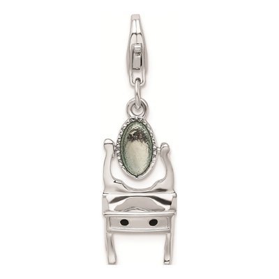 Sterling Silver Vanity Charm
