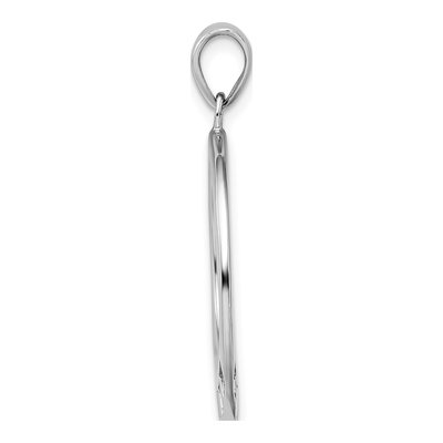 Sterling Silver Oval Carrier Pendant – view 3