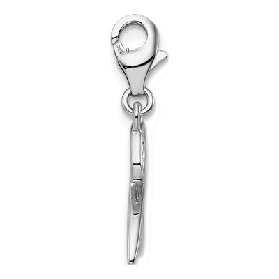 Sterling Silver Number 2 Charm – view 3