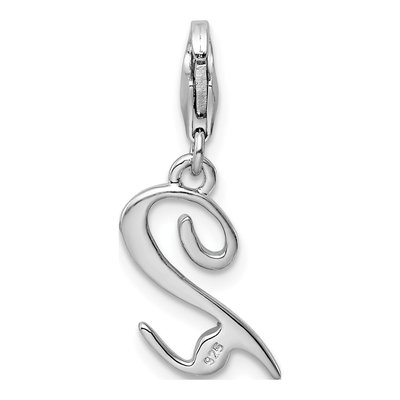 Sterling Silver Number 2 Charm – view 4