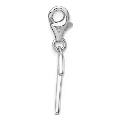 Sterling Silver Number 7 Charm – view 3