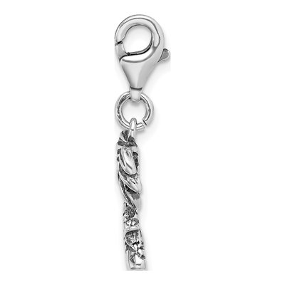 Sterling Silver Palm Tree Charm – view 3
