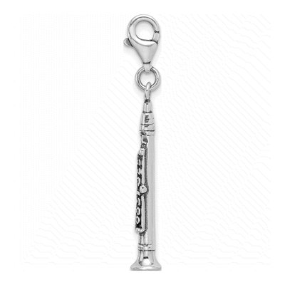Sterling Silver Clarinet Charm – view 3