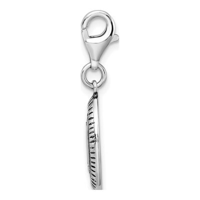 Sterling Silver Strength Charm – view 3
