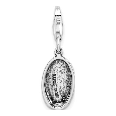 Sterling Silver Strength Charm – view 5