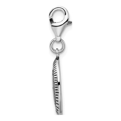 Sterling Silver Antiqued Spoiled Charm – view 3