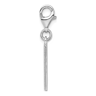 Sterling Silver Bingo Card Charm – view 3