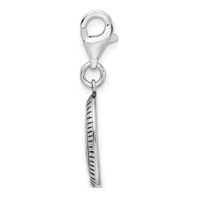 Sterling Silver MOM Charm – view 3