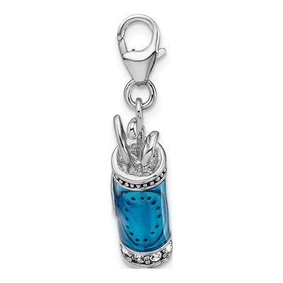 Sterling Silver Golf Bag Charm – view 3