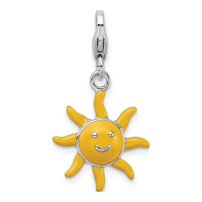 Sterling Silver Sunshine Charm