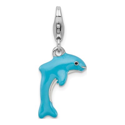 Sterling Silver Dolphin Charm