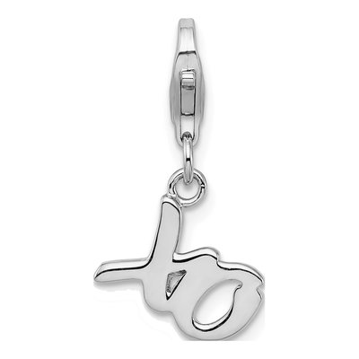 Sterling Silver XO Charm