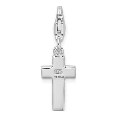 Sterling Silver Cross Charm – view 5